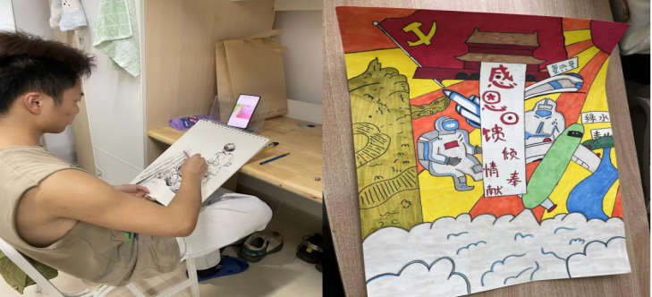 社會(huì)服務(wù)系開展“誠信、感恩、勵(lì)志”主題繪畫活動(dòng)