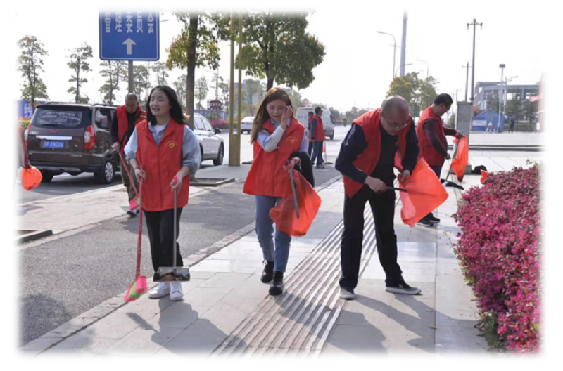 畢節(jié)工業(yè)職業(yè)技術(shù)學(xué)院黨群黨支部  開展“學(xué)黨史、辦實(shí)事，踐行雷鋒精神、為綠色環(huán)保獻(xiàn)力”主題黨日活動